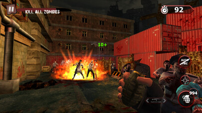 Emulate iPhone app Zombie Ultimate Shooting War using MyAndroid