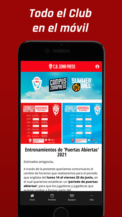 Emulate iPhone app Zona Press using MyAndroid