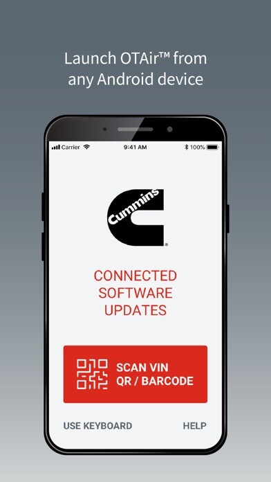 Emulate iPhone app Zonar OTAir for Cummins Engine using MyAndroid