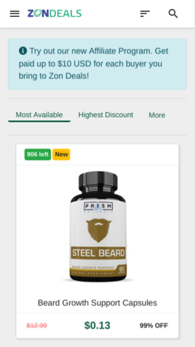 Emulate iPhone app Zon Deals using MyAndroid Emulate iPhone app Zon Deals using MyAndroid