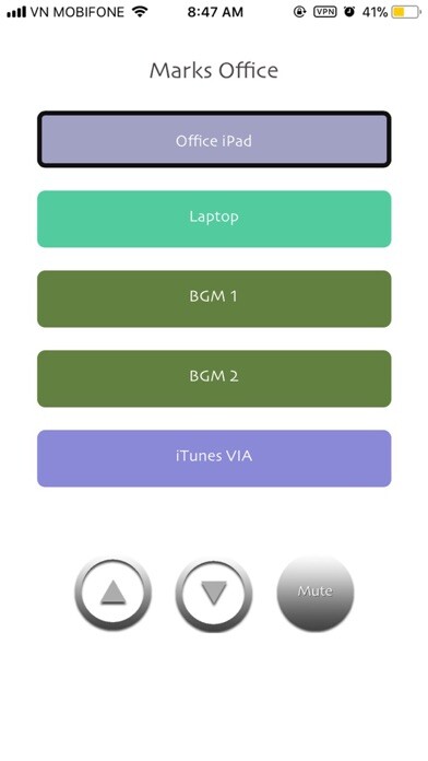 Emulate iPhone app Zone Controller using MyAndroid