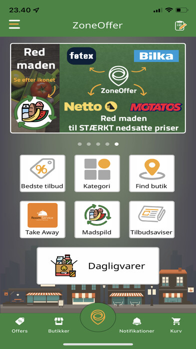 Emulate iPhone app ZoneOffer - Offers & Foodwaste using MyAndroid Emulate iPhone app ZoneOffer - Offers & Foodwaste using MyAndroid