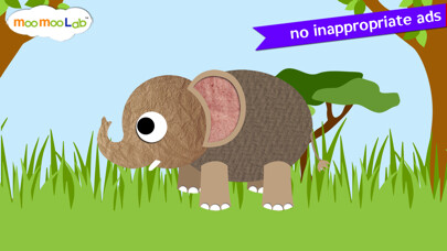 Emulate iPhone app Zoo Animals - Animal Sounds, Puzzles and Activities for Toddlers and Preschool Kids by Moo Moo Lab using MyAndroid