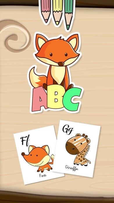 Emulate iPhone app Zoo Animals Coloring Pages using MyAndroid