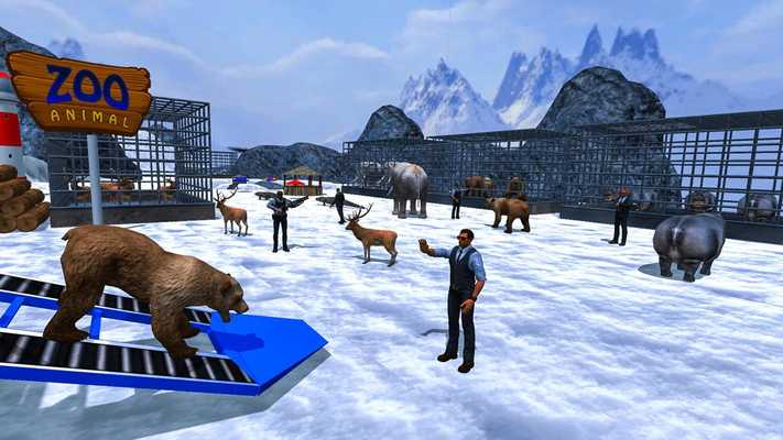Emulate Android APK Zoo  Farm Animal Transporter Truck 2018