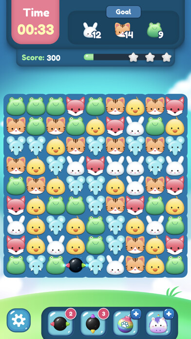 Emulate iPhone app Zoo Friends Puzzle Blast using MyAndroid