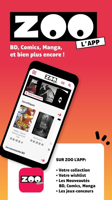 Emulate iPhone app Zoo Le Mag using MyAndroid