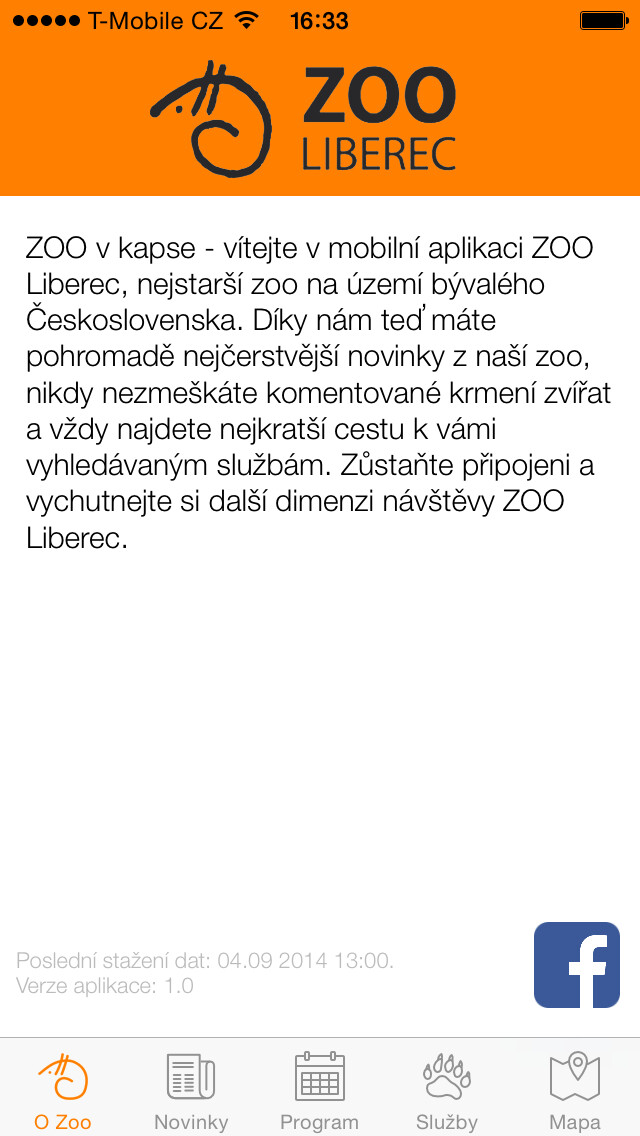 Emulate iPhone app ZOO Liberec using MyAndroid Emulate iPhone app ZOO Liberec using MyAndroid