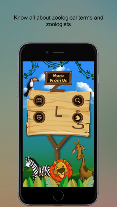 Emulate iPhone app Zoology Dictionary SMART Guide using MyAndroid Emulate iPhone app Zoology Dictionary SMART Guide using MyAndroid