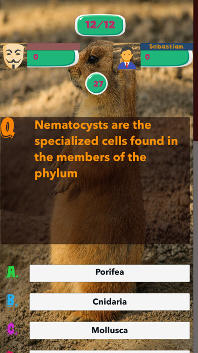 Run android online APK Zoology Test Quiz from MyAndroid or emulate Zoology Test Quiz using MyAndroid