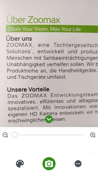 Run android online APK zoomax magnifier from MyAndroid or emulate zoomax magnifier using MyAndroid
