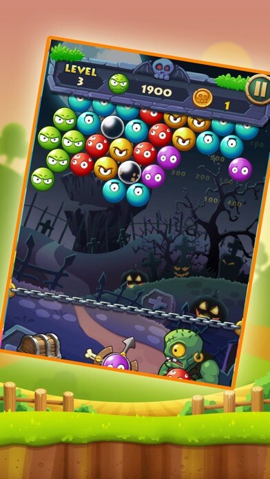Emulate iPhone app Zoombie Shoot Candy Bubble using MyAndroid Emulate iPhone app Zoombie Shoot Candy Bubble using MyAndroid