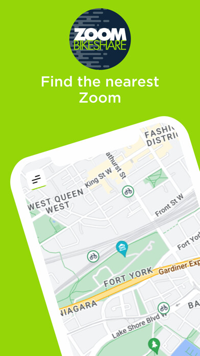 Emulate iPhone app Zoom BikeShare CANADA using MyAndroid