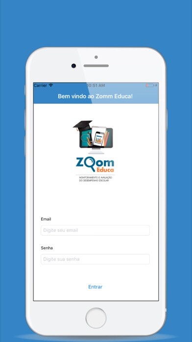 Emulate iPhone app Zoom Educa using MyAndroid