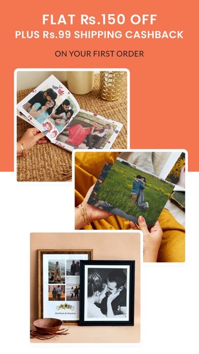 Emulate iPhone app Zoomin: Print Photos using MyAndroid