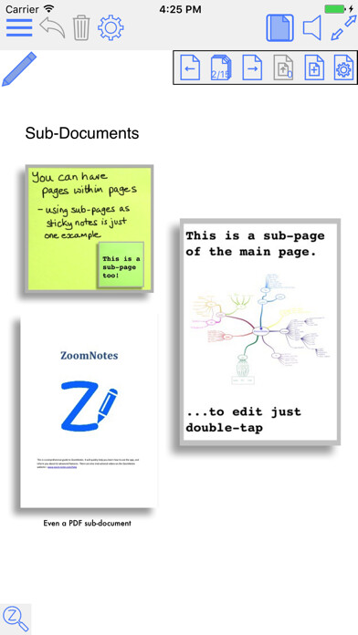 Emulate iPhone app ZoomNotes Lite using MyAndroid Emulate iPhone app ZoomNotes Lite using MyAndroid