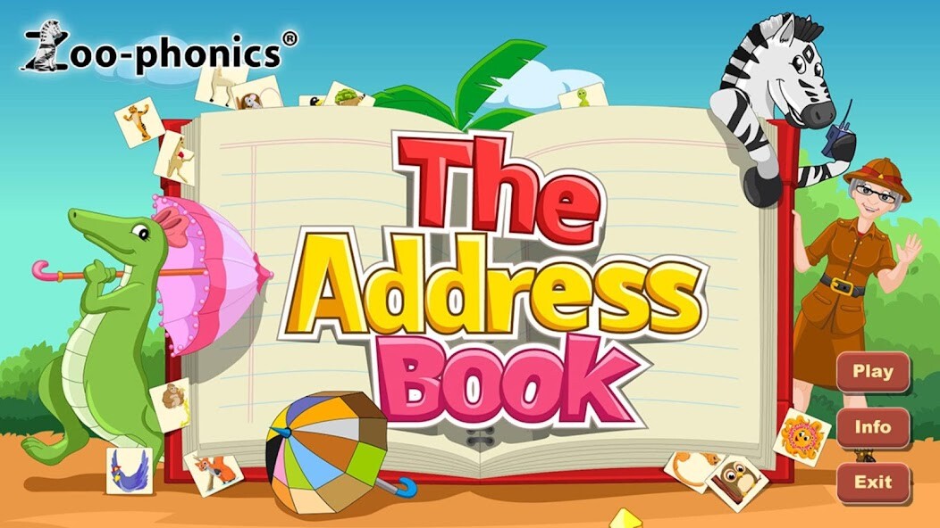 Run android online APK Zoo-phonics 1. The Address Book from MyAndroid or emulate Zoo-phonics 1. The Address Book using MyAndroid