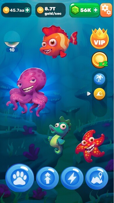 Emulate iPhone app Zoopolis: Evolution Clicker using MyAndroid