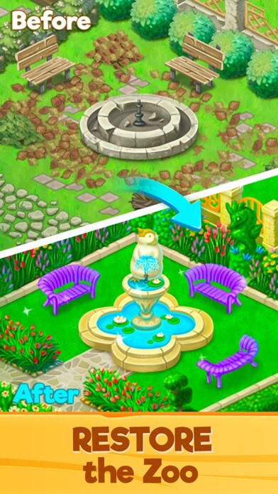 Emulate iPhone app Zoo Rescue: Match 3 & Animals using MyAndroid Emulate iPhone app Zoo Rescue: Match 3 & Animals using MyAndroid