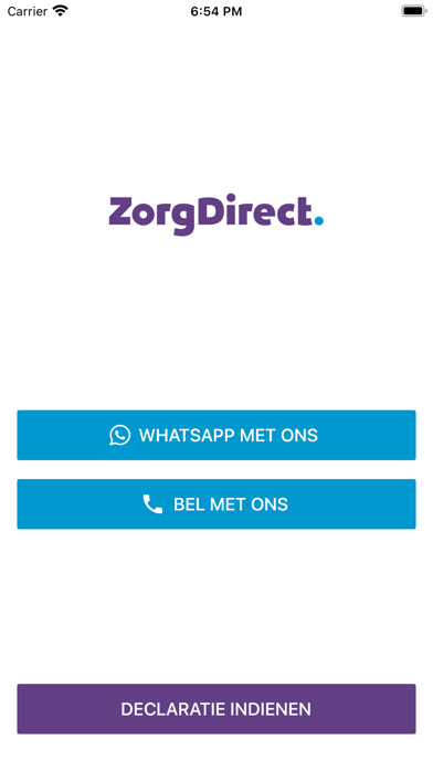Emulate iPhone app ZorgDirect Declaratie App using MyAndroid Emulate iPhone app ZorgDirect Declaratie App using MyAndroid