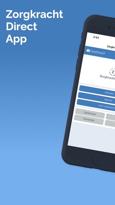 Emulate iPhone app Zorgkracht Direct using MyAndroid