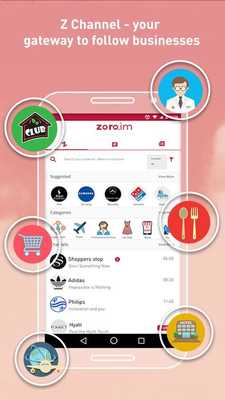 Emulate Android APK ZORO - Chat and buy with business bots