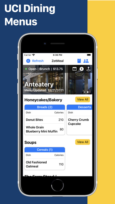 Emulate iPhone app ZotMeal using MyAndroid Emulate iPhone app ZotMeal using MyAndroid