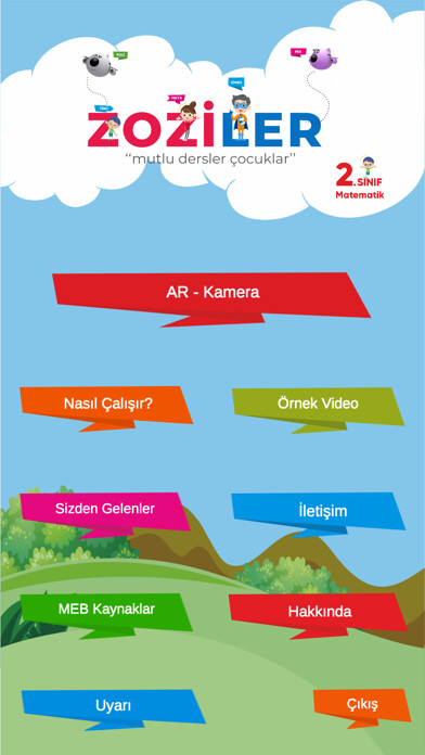 Emulate iPhone app Zoziler 2.Sınıf Matematik using MyAndroid