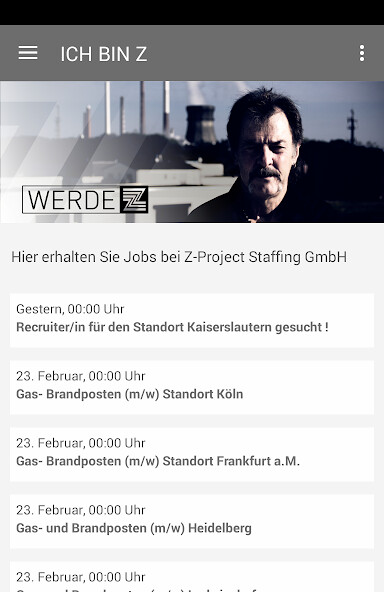 Run android online APK Z-Project Staffing GmbH from MyAndroid or emulate Z-Project Staffing GmbH using MyAndroid Run android online APK Z-Project Staffing GmbH from MyAndroid or emulate Z-Project Staffing GmbH using MyAndroid