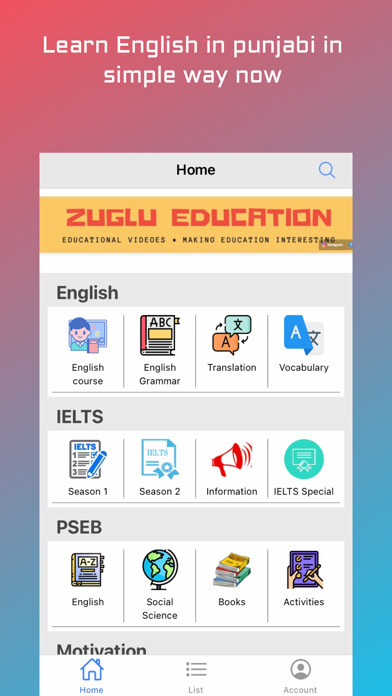 Emulate iPhone app Zuglu Education using MyAndroid Emulate iPhone app Zuglu Education using MyAndroid