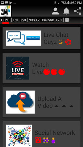 Run android online APK Zuku TV from MyAndroid or emulate Zuku TV using MyAndroid