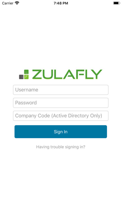 Emulate iPhone app ZulaFly using MyAndroid