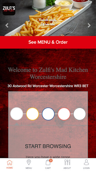 Run android online APK Zulfis Mad Kitchen from MyAndroid or emulate Zulfis Mad Kitchen using MyAndroid