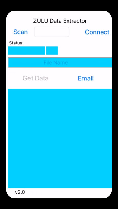 Emulate iPhone app Zulu Data Extractor using MyAndroid