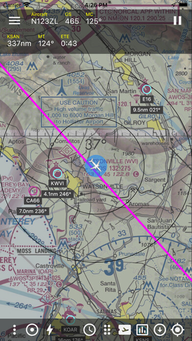 Emulate iPhone app ZuluLog EFB and Pilot Logbook using MyAndroid