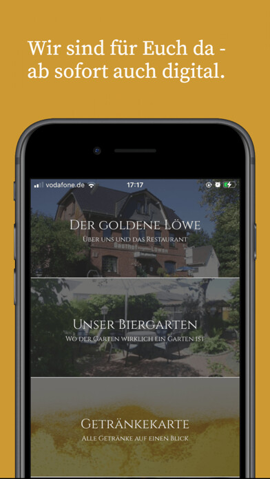 Emulate iPhone app Zum goldenen Löwen using MyAndroid Emulate iPhone app Zum goldenen Löwen using MyAndroid