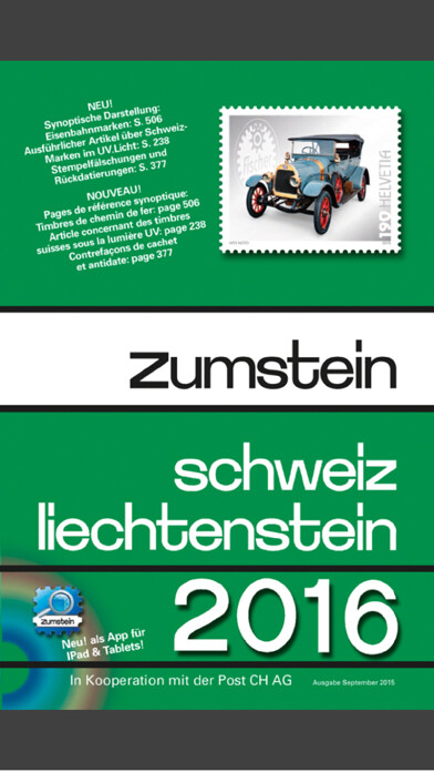 Emulate iPhone app Zumstein 2.0, the catalogue for stamp collectors using MyAndroid Emulate iPhone app Zumstein 2.0, the catalogue for stamp collectors using MyAndroid