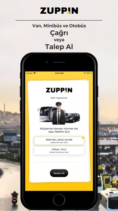 Emulate iPhone app Zuppin Filo using MyAndroid