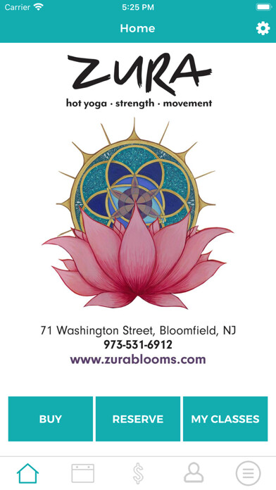 Emulate iPhone app Zura Blooms using MyAndroid