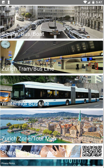 Run android online APK Zurich Metro Bus Tour Map from MyAndroid or emulate Zurich Metro Bus Tour Map using MyAndroid