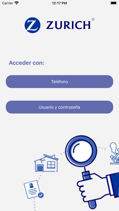 Emulate iPhone app Zurich Perito Online using MyAndroid Emulate iPhone app Zurich Perito Online using MyAndroid