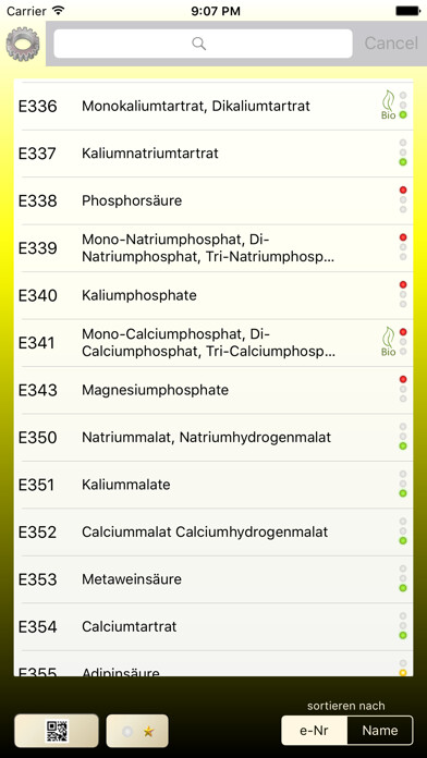 Emulate iPhone app Zusatzstoffe-lite using MyAndroid Emulate iPhone app Zusatzstoffe-lite using MyAndroid