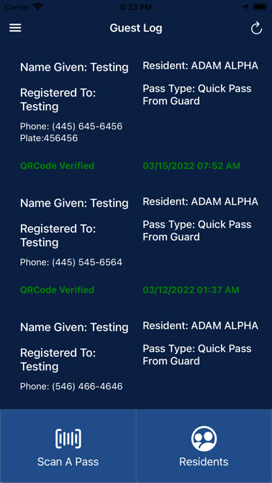 Emulate iPhone app Zuul Guard using MyAndroid