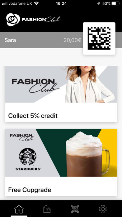 Emulate iPhone app Zweibruecken Fashion Club using MyAndroid
