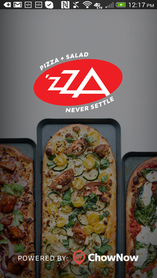 Emulate Android APK ZZA Pizza + Salad Emulate Android APK ZZA Pizza + Salad