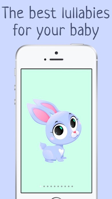 Emulate iPhone app zZz Lullaby music for babies Sleepy bedtime sounds using MyAndroid